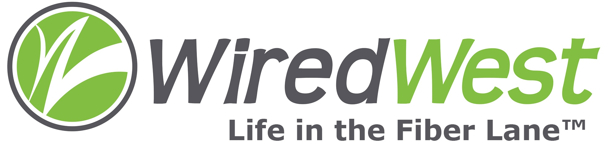 WiredWest Logo with Tagline